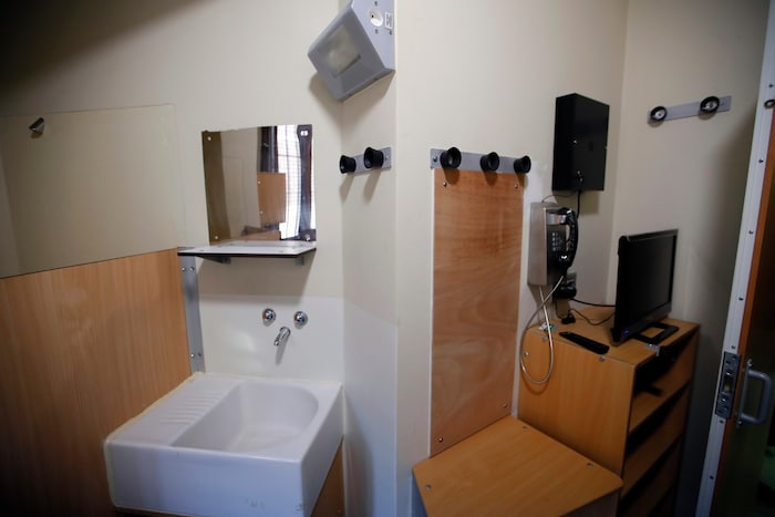 A cell in La Santé prison