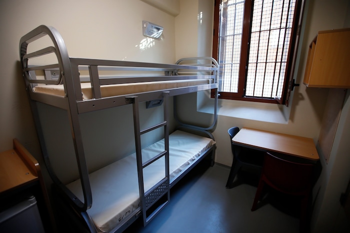 A cell in La Santé prison