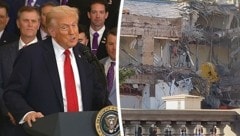 Die Abrissarbeiten am Weißen Haus haben begonnen. Ein Ballsaal für 1000 Gäste soll entstehen.