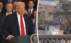 Die Abrissarbeiten am Weißen Haus haben begonnen. Ein Ballsaal für 1000 Gäste soll entstehen.