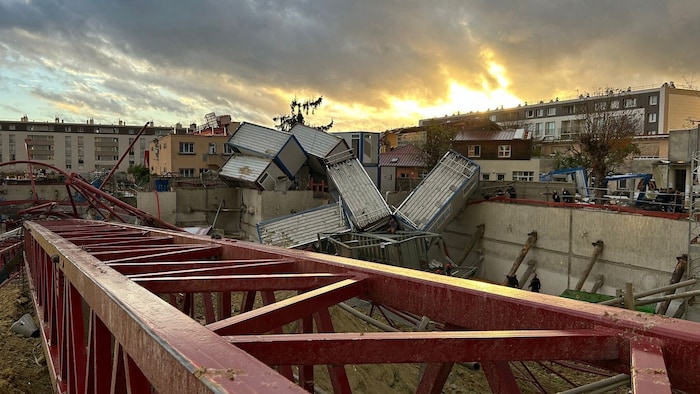 Der Tornado richete in Ermont erhebliche Schäden an.