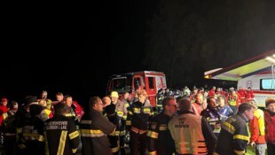 Mehr als 100 Einsatzkräfte suchten nach dem Autolenker 