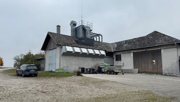 Auf diesem Hof fand die illegale Waffenübung statt