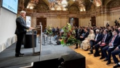 Archivbild aus dem Jahr 2021: ICMPD-Direktor Michael Spindelegger während seiner Eröffnungsrede