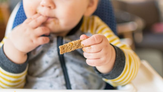 Die Forscher raten, schon Babys Erdnussprodukte zu geben.