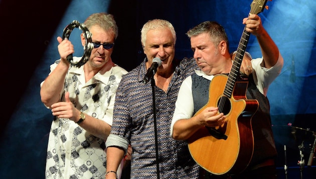 Kult-Band Monti Beton mit Hans Krankl