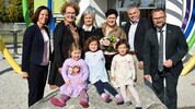 Mehr geht nicht: Der neue  Kindergarten in Mistelbach hat die Maximalzahl von acht Gruppen. Aber ...