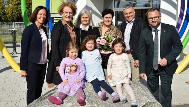 Mehr geht nicht: Der neue Kindergarten in Mistelbach hat die Maximalzahl von acht Gruppen. Aber ...