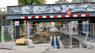 Wasserleitungsarbeiten in der Grazer Lagergasse