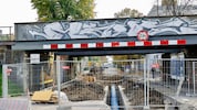 Wasserleitungsarbeiten in der Grazer Lagergasse
