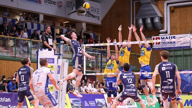 Hartbergs Volleyballer schlagen in der Champions League auf.