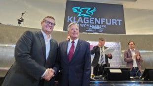 Julian Geier wurde von Landeshauptmann Peter Kaiser angelobt.