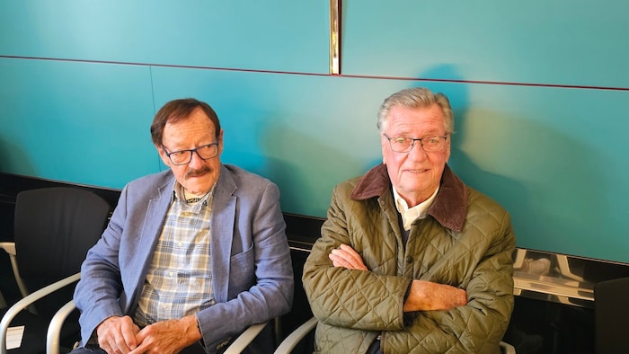 Auch Alt-Bürgermeister Harald Scheucher und der langjährige Stadtrat Walter Zwick waren ...