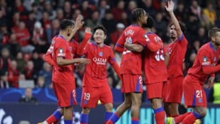 PSG traf sieben Mal in einer spektakulären Partie gegen Leverkusen.