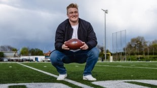 Österreichs Football-Star Bernhard Raimann.