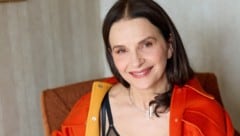 Juliette Binoche beim Interview mit der „Krone“.