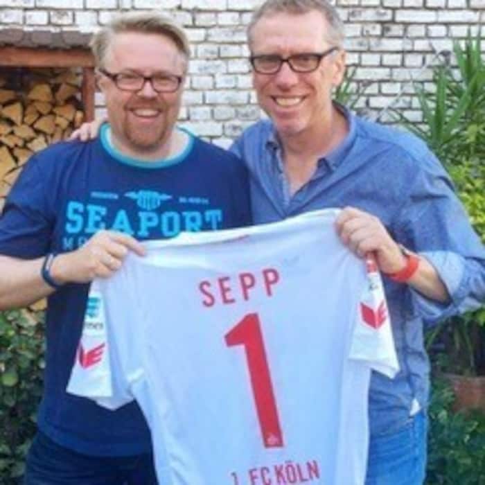 Ferner und Kumpel Peter Stöger