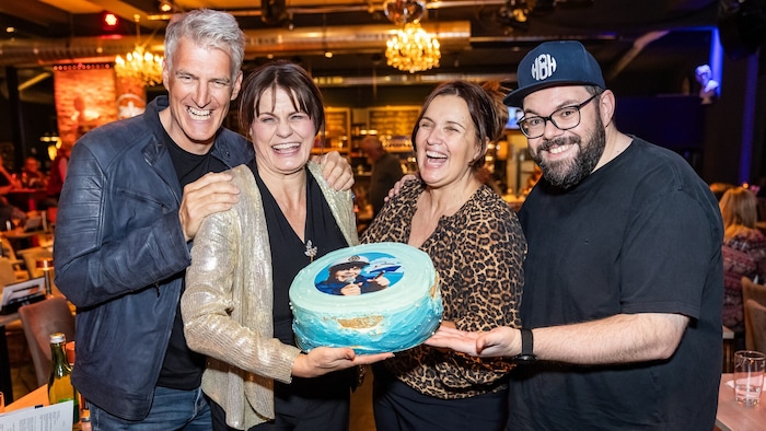 Beste Stimmung bei der Premiere: Thomas Raab, Eva Maria Marold, Barbara Karlich und Michael ...