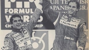 Von 1990 bis 1992 kämpften Ayrton Senna und Gerhard Berger für McLaren.
