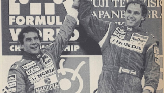 Von 1990 bis 1992 kämpften Ayrton Senna und Gerhard Berger für McLaren.