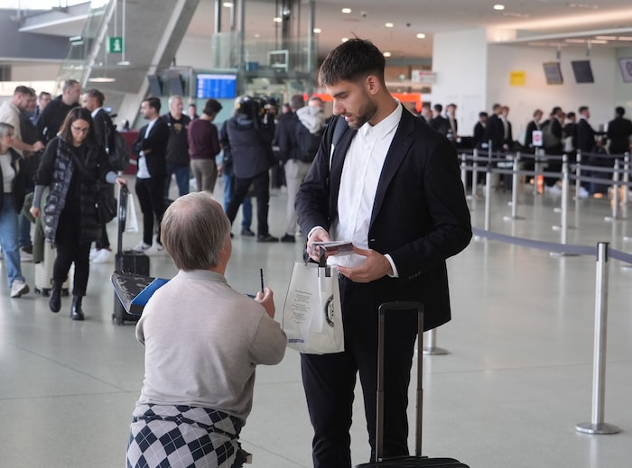 Goalie Matteo Bignetti wird in Glasgow im Blickpunkt stehen.