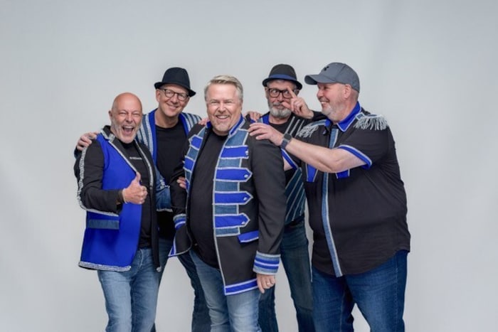 Frontmann Sepp und seine Band Die Cöllner