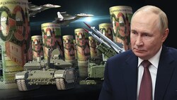 Die Kriegskasse des russischen Machthabers Wladimir Putin reicht für viele Jahre, die Sanktionen ...