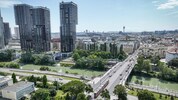 Die Stadionbrücke wird jetzt für die Verlängerung der Bimlinie 18 gesperrt.