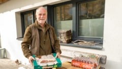 Heinz Schüttelkopf legt schon Vorräte an.