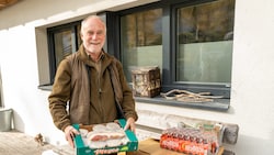 Heinz Schüttelkopf legt schon Vorräte an.