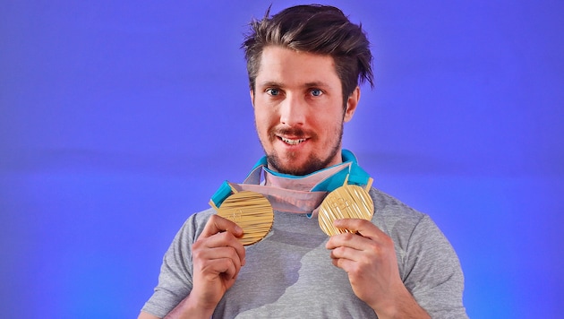 Marcel Hirscher gewann bei den Olympischen Spielen 2018 zweimal Gold.