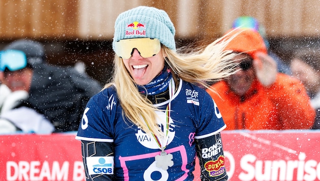 Ester Ledecka hatte bei den Spielen 2018 in Pjöngjang mit dem Snowboard und auf Super-G-Skiern ...