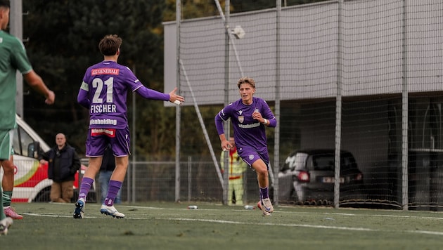 Die Jungveilchen trennten sich von Maccabi Haifa mit einem 1:1.