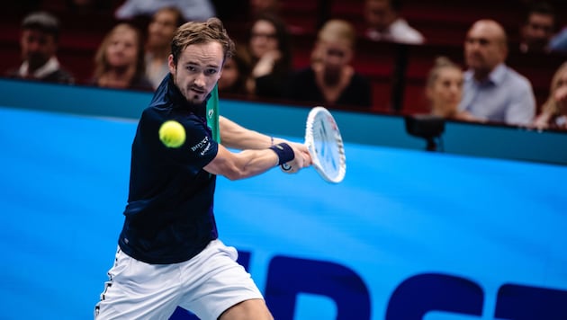Daniil Medwedew steht in Wien in der nächsten Runde.
