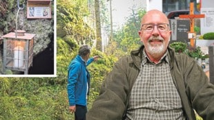 Ein Lokalaugenschein führte auch zum Fundort der Leiche von Roland Drexler und es gibt ...
