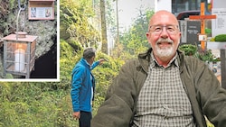 Ein Lokalaugenschein führte auch zum Fundort der Leiche von Roland Drexler und es gibt ...