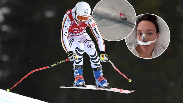 Kira Weidle-Winkelmann verletzte sich bei einem Trainingssturz.