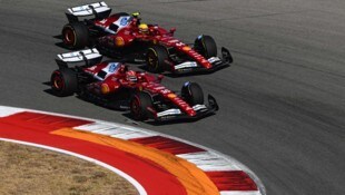 Lewis Hamilton (oben) und Charles Leclerc