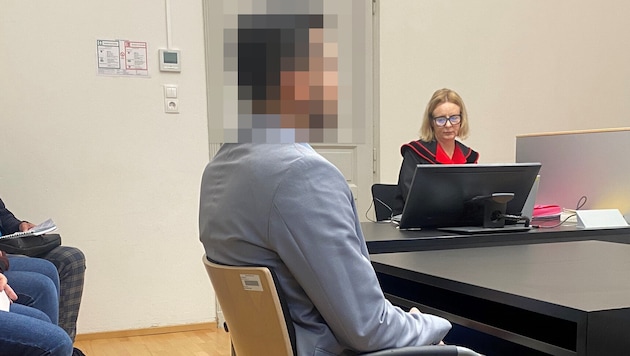 Der Polizist will einfach nur wieder arbeiten.