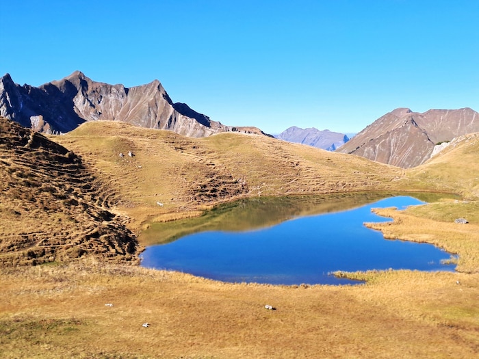 Der Hochalpsee auf 1970 Metern Seehöhe ist einen Besuch wert.