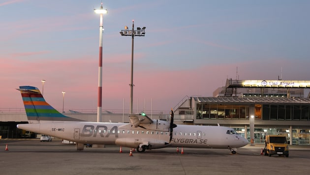 Der Linzer Flughafen ist finanziell angeschlagen.