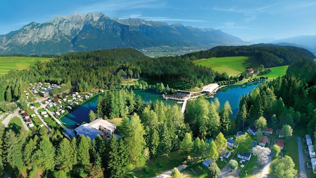 Der Natterer See ist der beliebteste Campingplatz Österreichs.