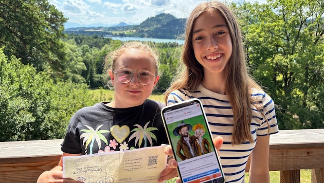 Hannah und Johanna konnten den Räuber schnappen. Ein wissenswerter Spaziergang für die ganze ...