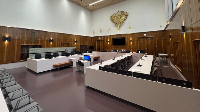 Im Schwurgerichtssaal am Grazer Straflandesgericht wird am 11. März verhandelt.