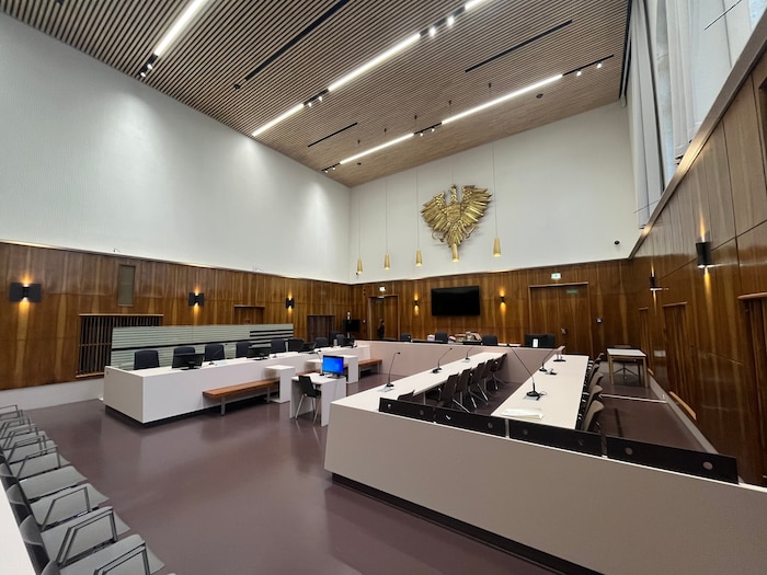 Im Schwurgerichtssaal am Grazer Straflandesgericht wird am 11. März verhandelt.