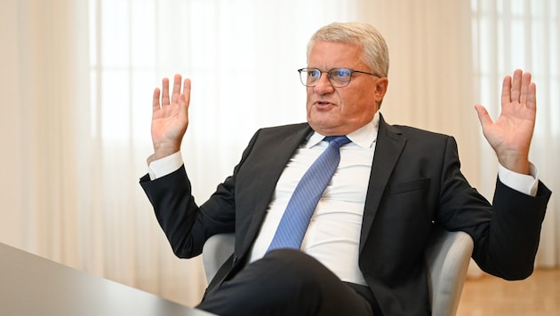 Klaus Luger (SPÖ) war bis Herbst 2024 Bürgermeister der Stadt Linz.