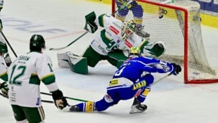 So erzielte Sintschnig gegen Budapest das 1:0.