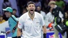 Matteo Berrettini jubelte entfesselt.