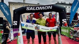 Im Vorjahr landete Daniel Hölzl (re.) beim Amadeus Trail auf Rang drei.