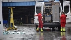 Der Unfall passierte auf einem Firmenareal in Buch in Tirol.